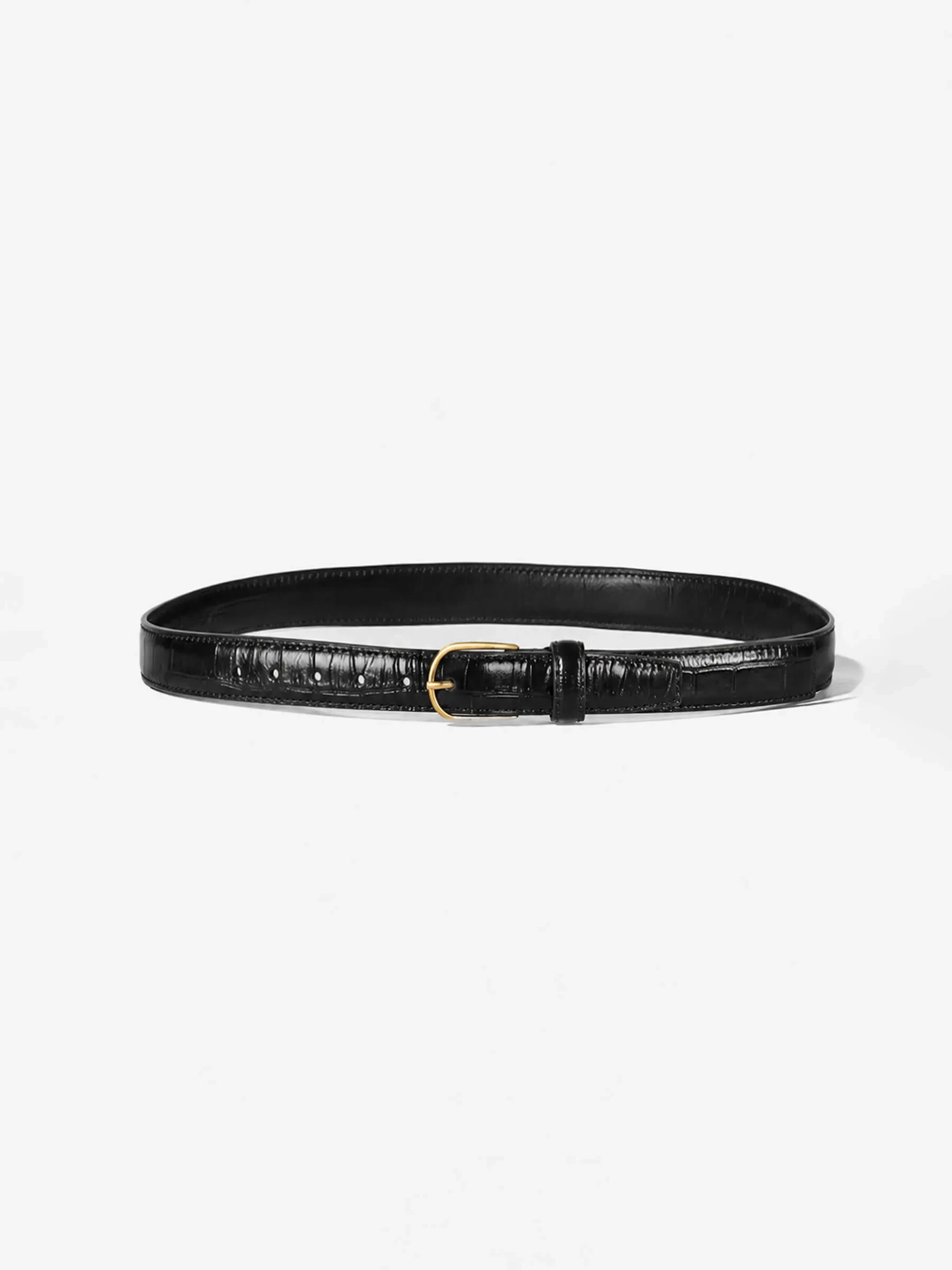 Chase Zwart Goud Croco