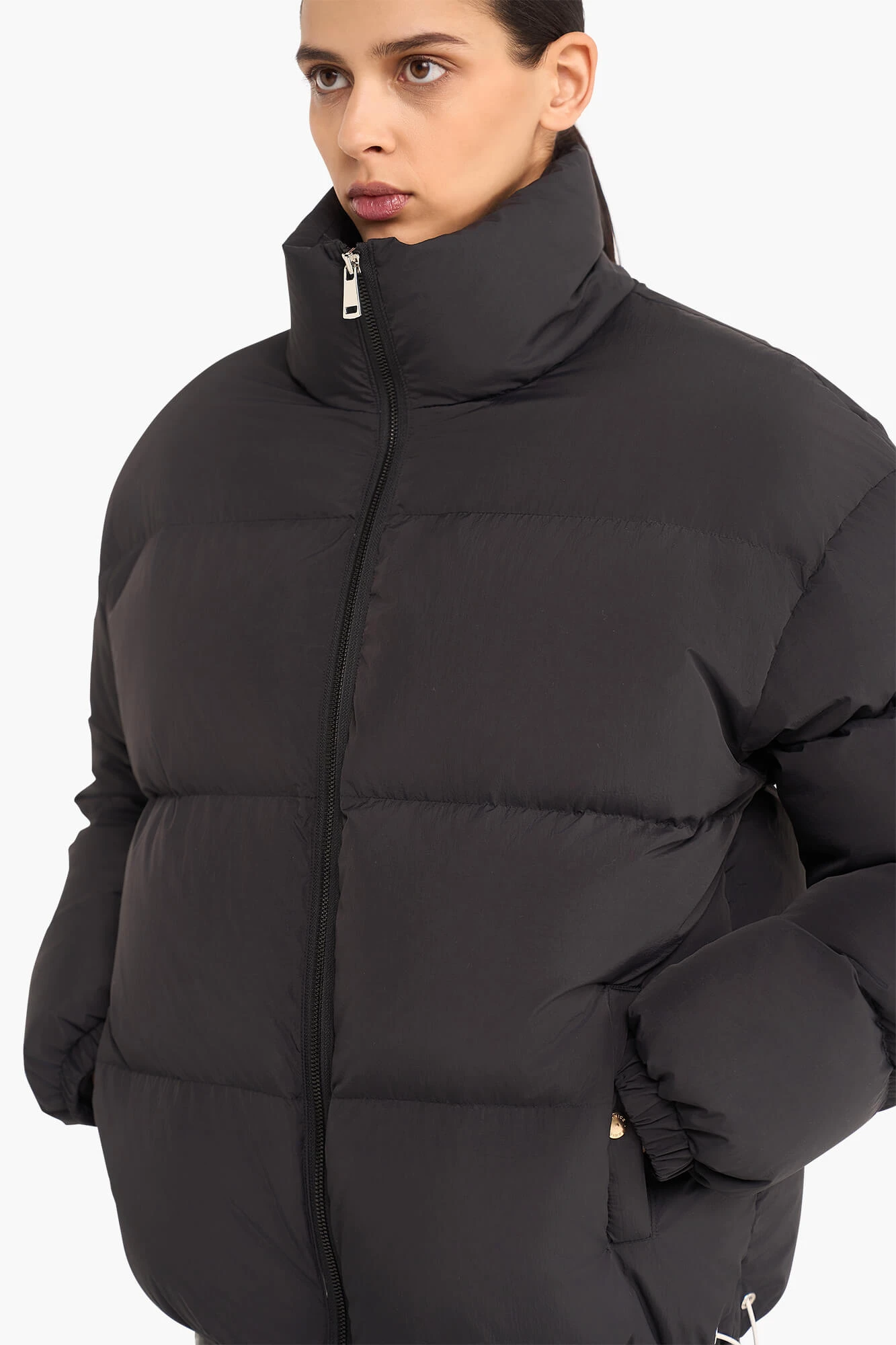 Puffer Jas Dames Jax Zwart